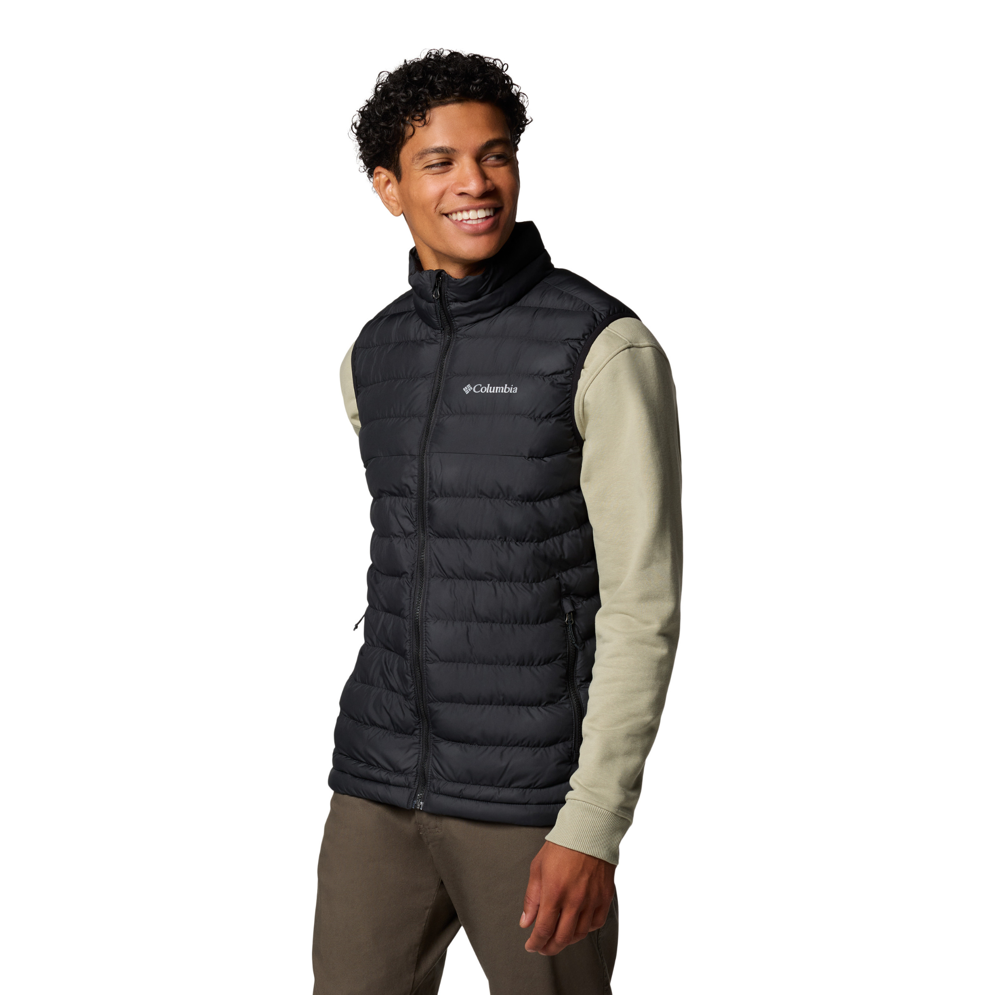 Columbia Men's Powder Lite II Insulated Vest Black 010 2086974