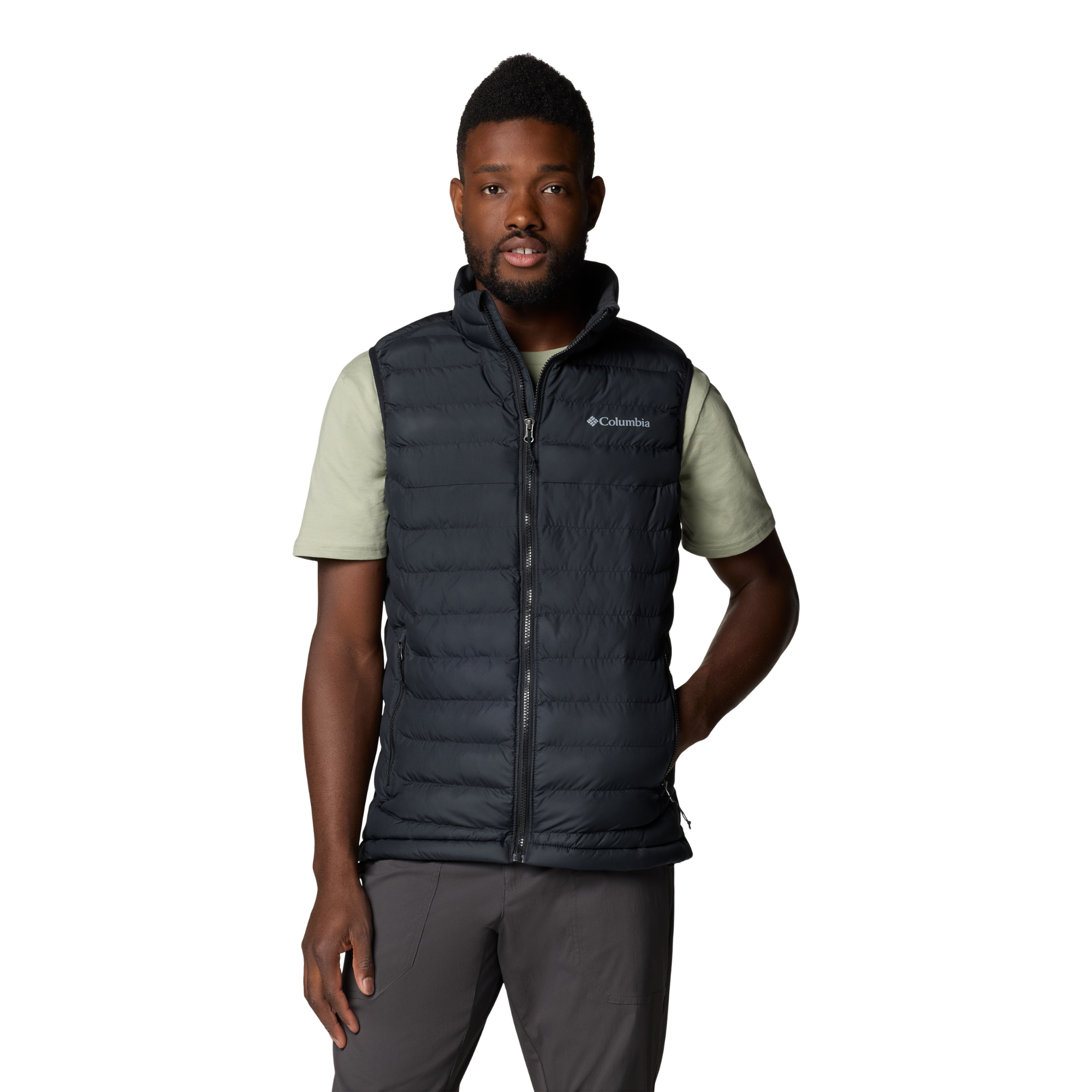Columbia Men's Powder Lite II Insulated Vest Black 010 2086974