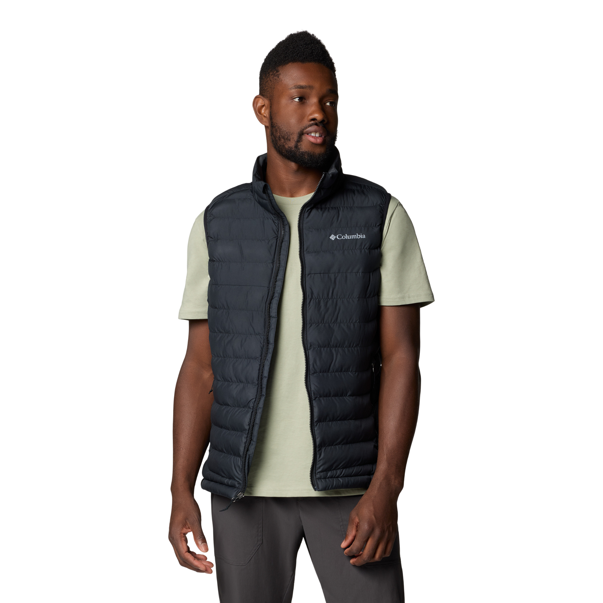 Columbia Men's Powder Lite II Insulated Vest Black 010 2086974