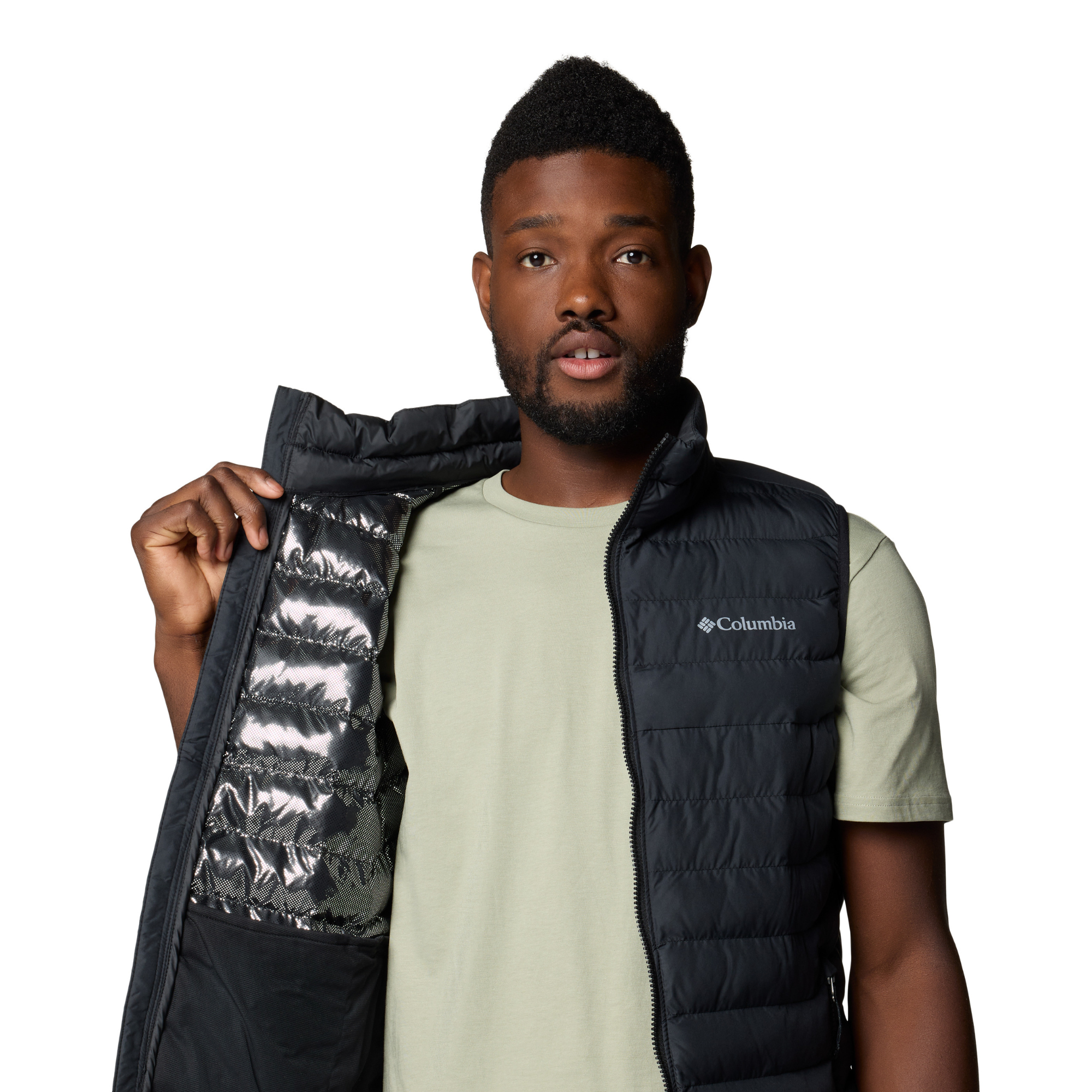 Columbia Men's Powder Lite II Insulated Vest Black 010 2086974