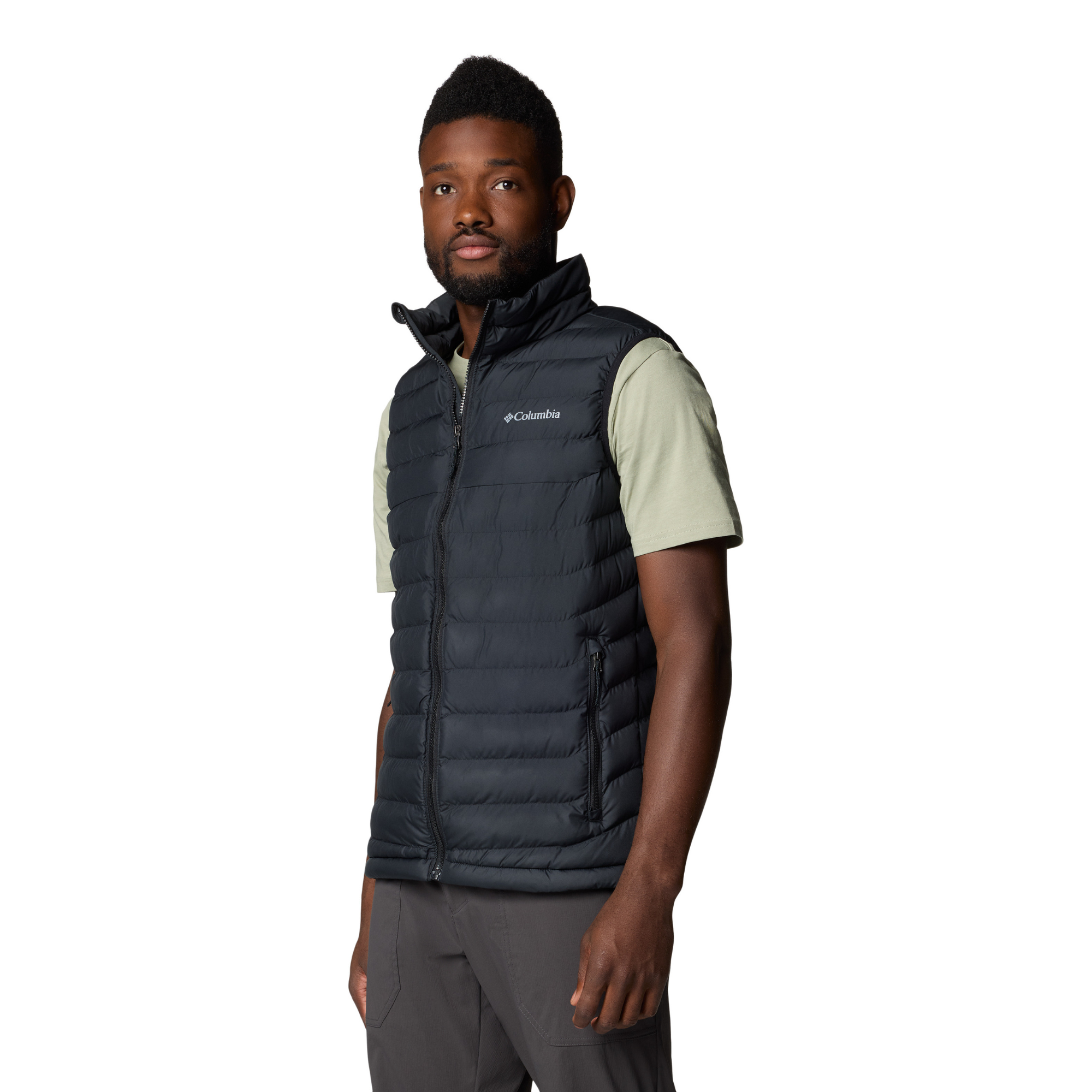 Columbia Men's Powder Lite II Insulated Vest Black 010 2086974