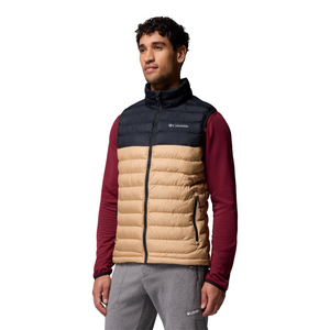Columbia Men's Powder Lite II Insulated Vest (Canoe/Black)