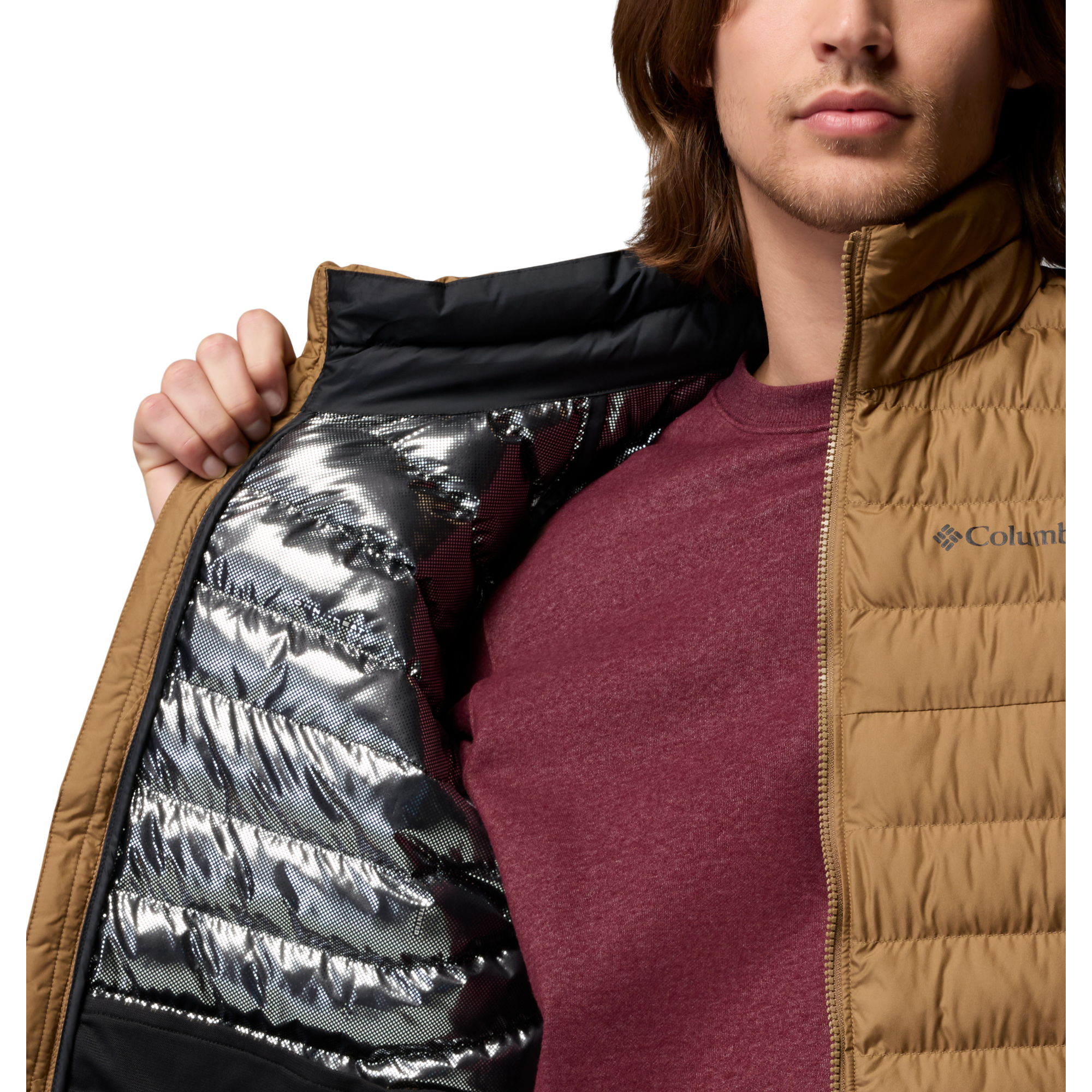 Columbia Men's Powder Lite II Insulated Vest Delta 257 2086974