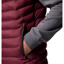 Load image into Gallery viewer, Columbia Men&#39;s Powder Lite II Insulated Vest (Rich Wine/Black)
