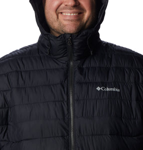 Columbia Men's Powder Lite Omni-Heat Hooded Insulated Jacket (Black)
