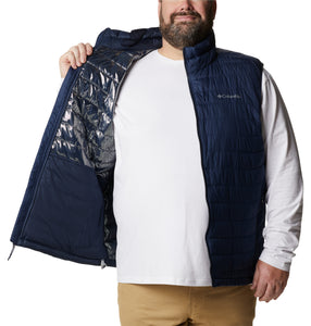 Columbia Men's Powder Lite Omni-Heat Insulated Vest (Collegiate Navy)