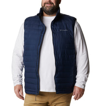 Load image into Gallery viewer, Columbia Men&#39;s Powder Lite Omni-Heat Insulated Vest (Collegiate Navy)

