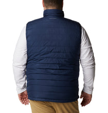 Load image into Gallery viewer, Columbia Men&#39;s Powder Lite Omni-Heat Insulated Vest (Collegiate Navy)
