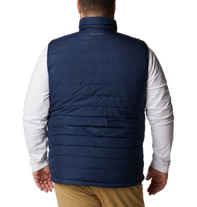 Columbia Men's Powder Lite Omni-Heat Insulated Vest (Collegiate Navy)