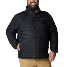 Load image into Gallery viewer, Columbia Men&#39;s Powder Lite Omni-Heat Insulated Jacket (Black)

