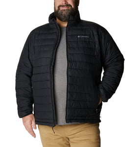 Columbia Men's Powder Lite Omni-Heat Insulated Jacket (Black)