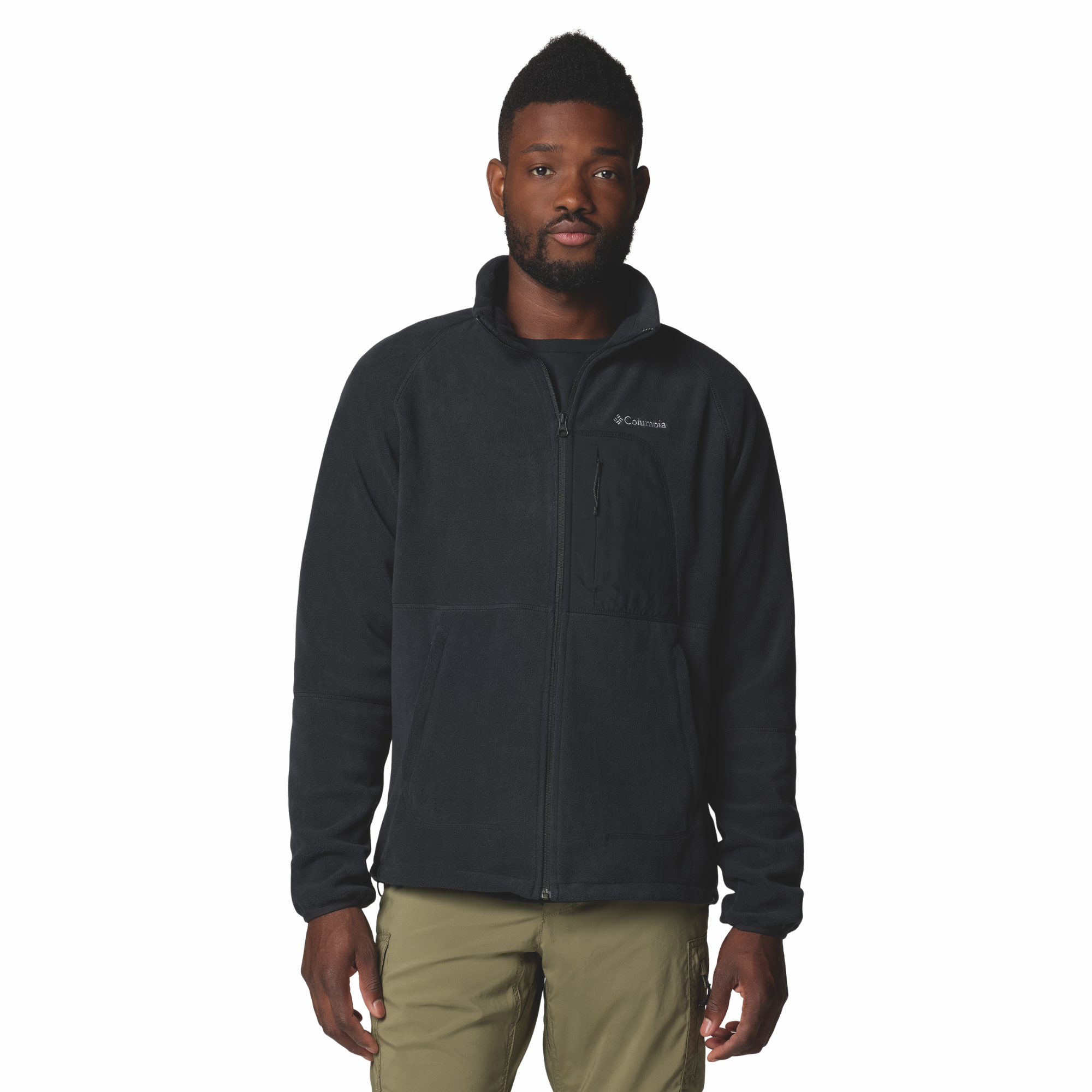 Columbia Men's Rapid Expedition II Full Zip Fleece Black 010 2113951