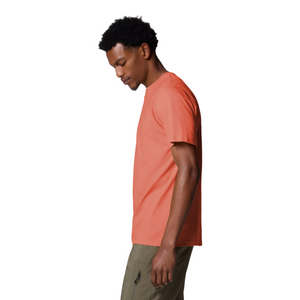Columbia Men's Rapid Ridge II Organic Cotton Back Graphic Tee (Tuscan/Heavenly Horizons)