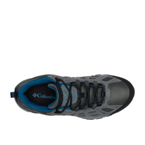 Columbia Men's Redmond III Waterproof Trail Shoes (Shark/Phoenix Blue)