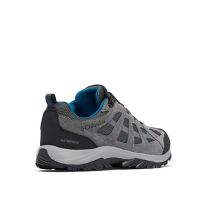 Columbia Men's Redmond III Waterproof Trail Shoes (Shark/Phoenix Blue)