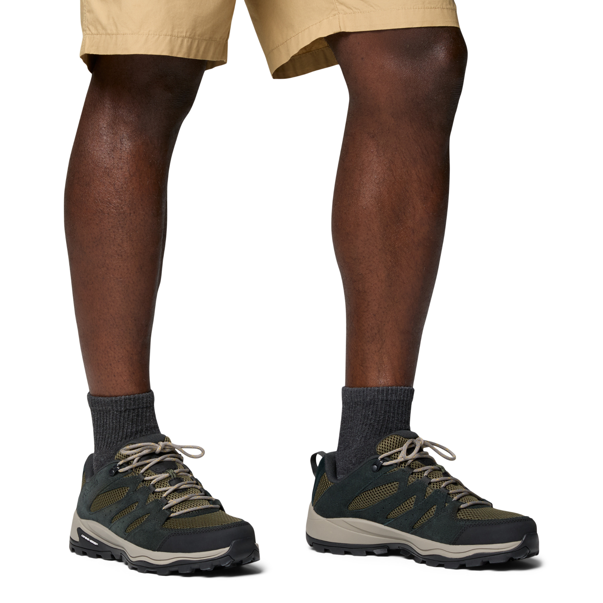 Columbia Men's Redmond IV Breathe Trail Shoes (Dark Moss/Stinger)