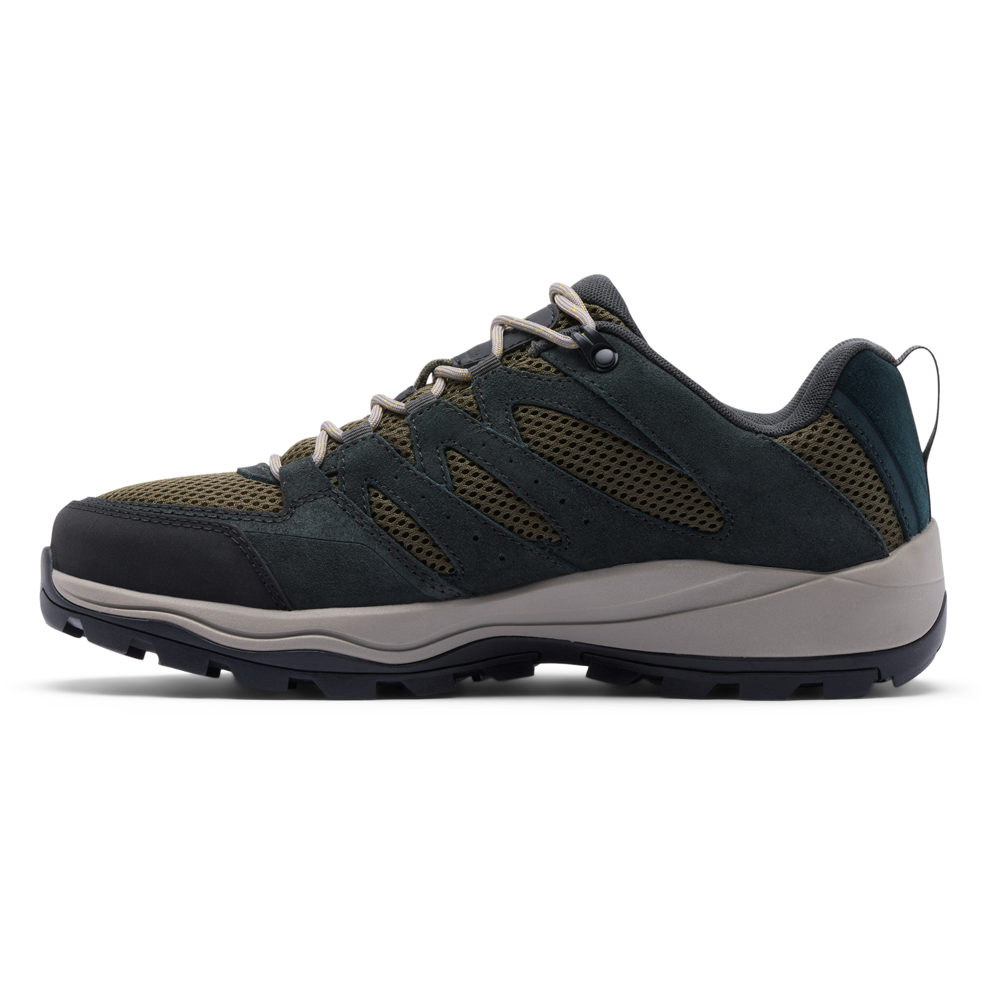 Columbia Men's Redmond IV Breathe Trail Shoes (Dark Moss/Stinger)