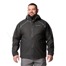 Load image into Gallery viewer, Columbia Men&#39;s Reign No Shine Waterproof Jacket (Black)
