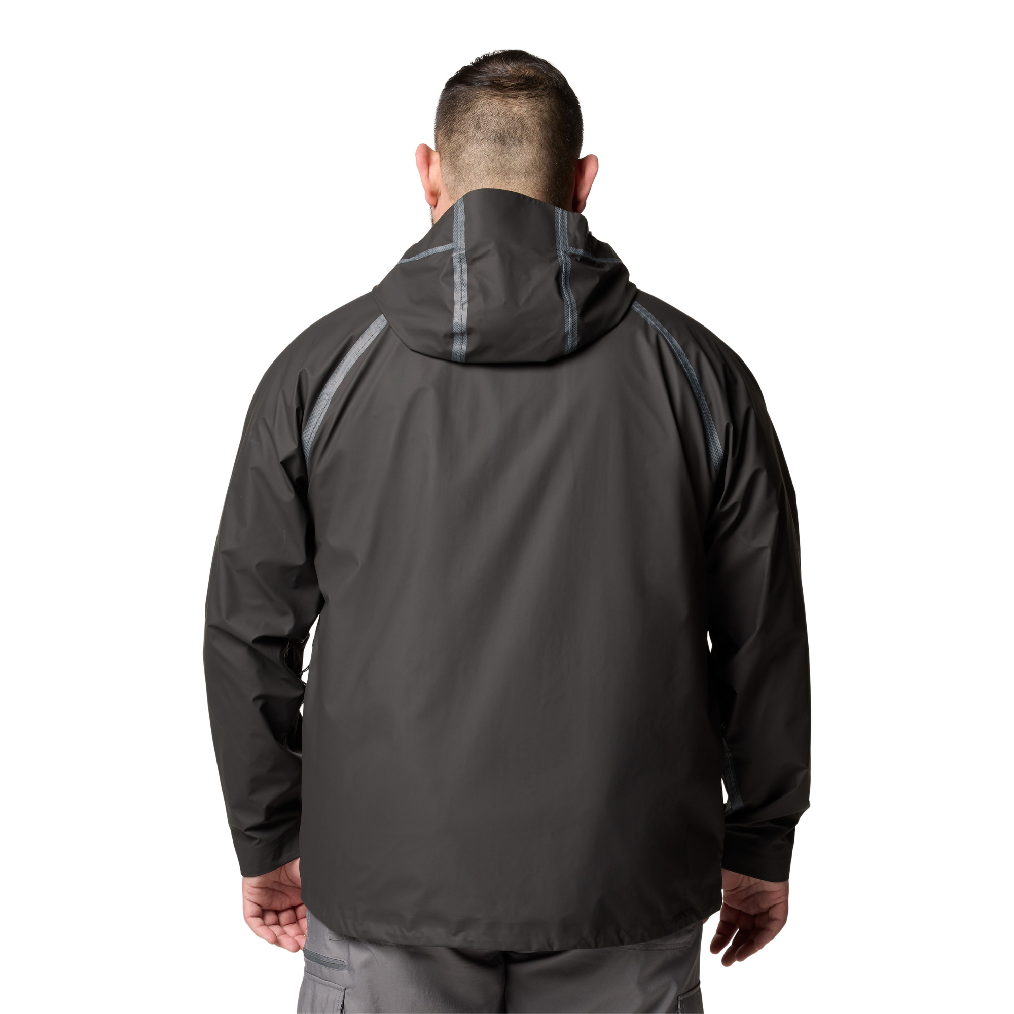 Columbia Men's Reign No Shine Outdry Extreme Waterproof Jacket (Black)