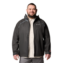 Load image into Gallery viewer, Columbia Men&#39;s Reign No Shine Waterproof Jacket (Black)
