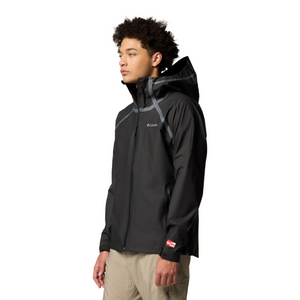 Columbia Men's Reign No Shine Waterproof Jacket (Black)