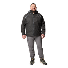 Load image into Gallery viewer, Columbia Men&#39;s Reign No Shine Waterproof Jacket (Black)
