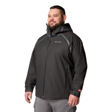 Load image into Gallery viewer, Columbia Men&#39;s Reign No Shine Waterproof Jacket (Black)
