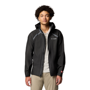 Columbia Men's Reign No Shine Waterproof Jacket (Black)