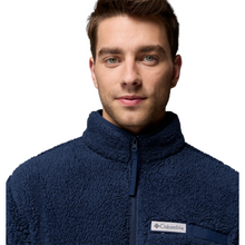 Load image into Gallery viewer, Columbia Men&#39;s Rugged Ridge High Pile Full Zip Fleece (Collegiate Navy)
