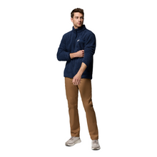 Load image into Gallery viewer, Columbia Men&#39;s Rugged Ridge High Pile Full Zip Fleece (Collegiate Navy)
