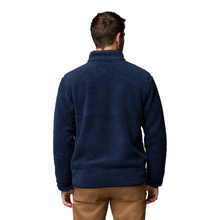 Load image into Gallery viewer, Columbia Men&#39;s Rugged Ridge High Pile Full Zip Fleece (Collegiate Navy)
