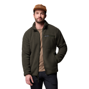 Columbia Men's Rugged Ridge High Pile Full Zip Fleece (Greenscape)