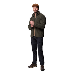 Columbia Men's Rugged Ridge High Pile Full Zip Fleece (Greenscape)