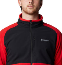 Load image into Gallery viewer, Columbia Men&#39;s Sage Peak Full Zip Fleece (Sail Red/Black)
