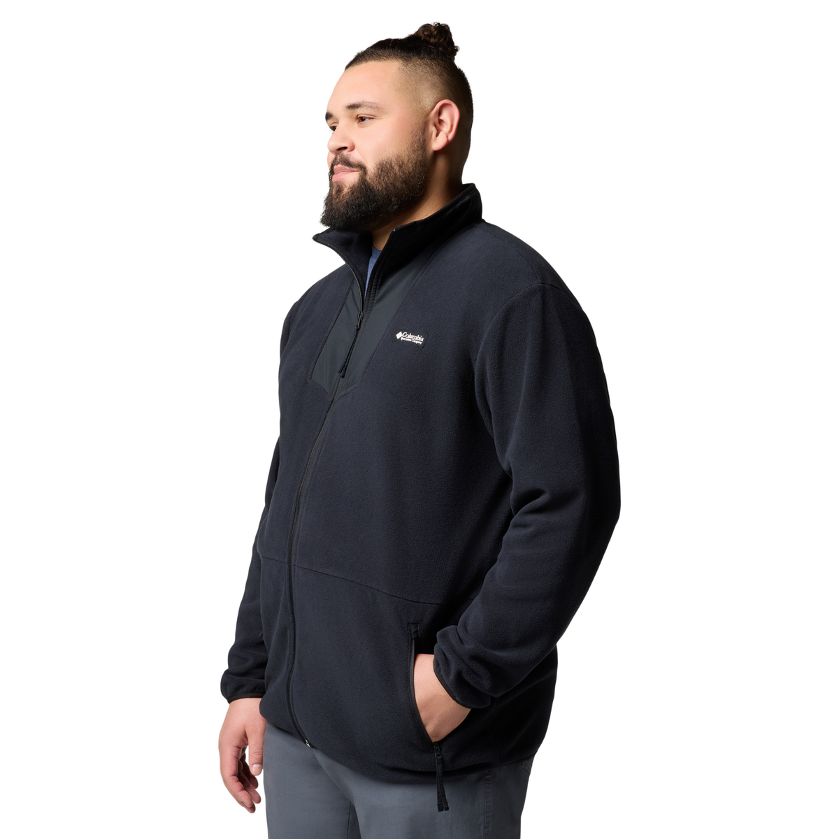 Columbia Men's Sequoia Grove Full Zip Fleece (Black)