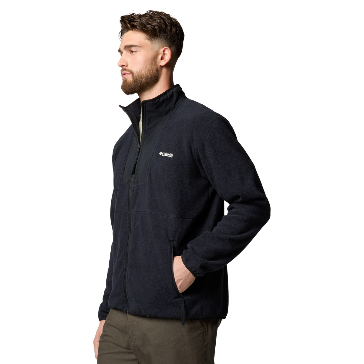 Columbia Men's Sequoia Grove Full Zip Fleece (Black)