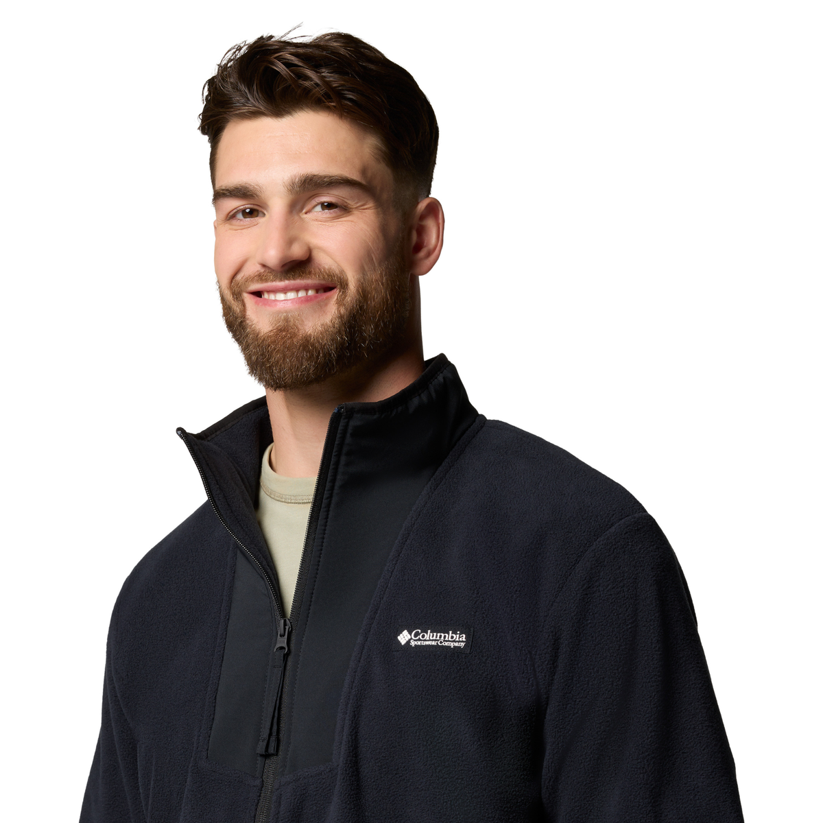 Columbia Men's Sequoia Grove Full Zip Fleece (Black)