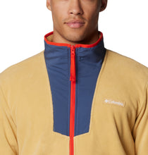 Load image into Gallery viewer, Columbia Men&#39;s Sequoia Grove Full Zip Fleece (Light Camel/Dark Mountain/Collegiate Navy/Spicy)
