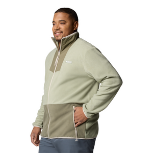 Columbia Men's Sequoia Grove Full Zip Fleece (Safari/Stone Green)