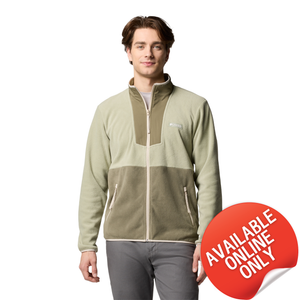 Columbia Men's Sequoia Grove Full Zip Fleece (Safari/Stone Green)