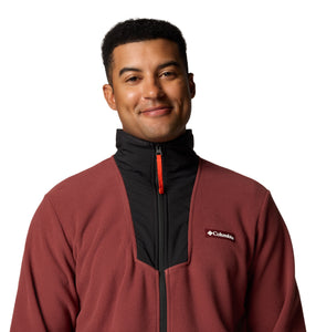 Columbia Men's Sequoia Grove Full Zip Fleece (Spice/Black)