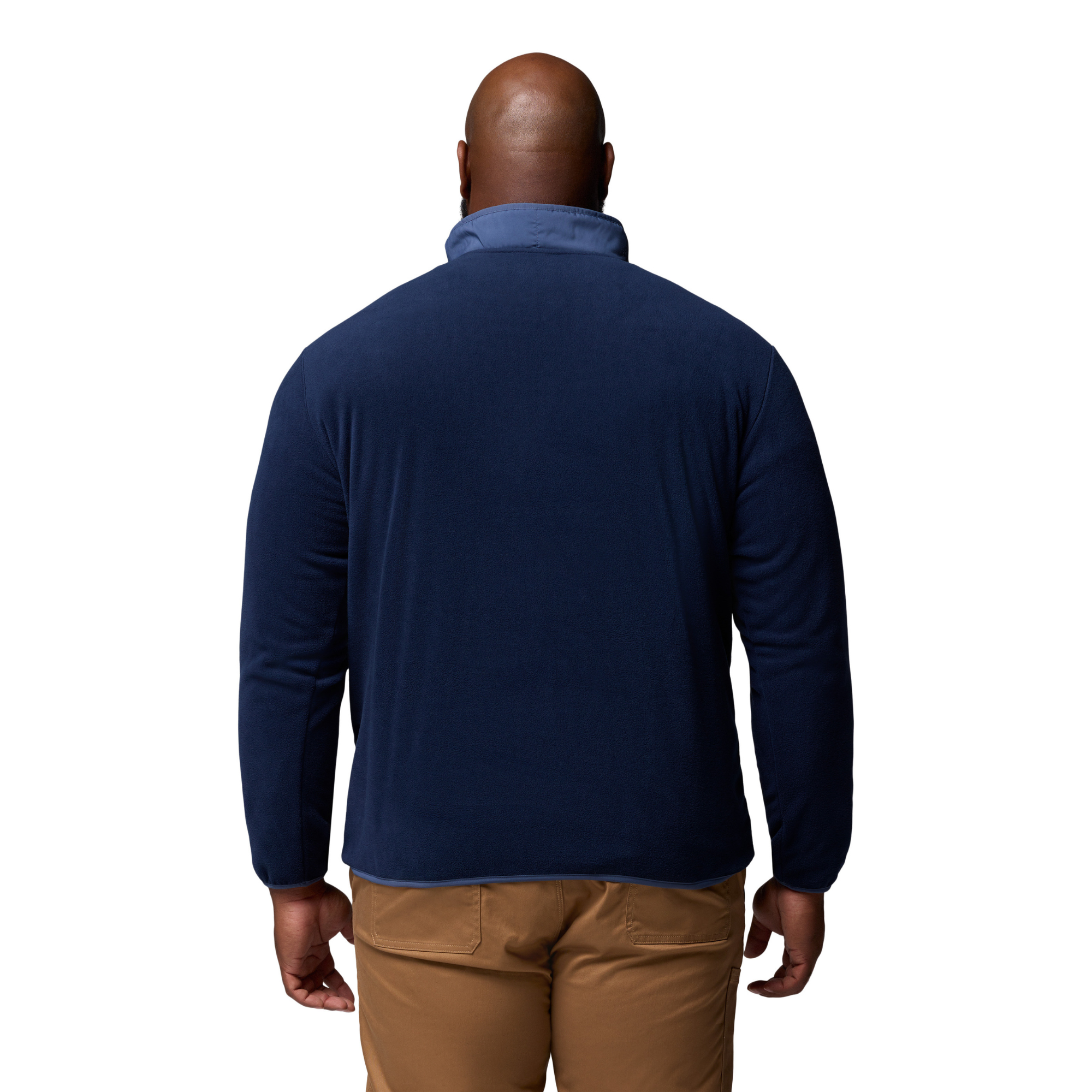 Columbia Men's Sequoia Grove Half Zip Fleece (Collegiate Navy/Dark Mountain)