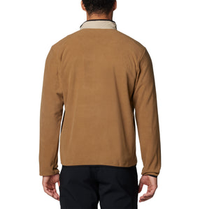 Columbia Men's Sequoia Grove Half Zip Fleece Top (Delta/Ancient Fossil/Black)