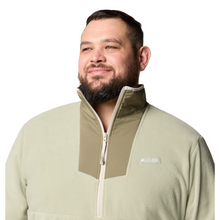 Load image into Gallery viewer, Columbia Men&#39;s Sequoia Grove Half Zip Fleece Top (Safari/Stone Green)
