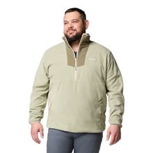 Load image into Gallery viewer, Columbia Men&#39;s Sequoia Grove Half Zip Fleece Top (Safari/Stone Green)
