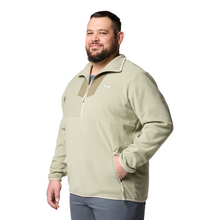 Load image into Gallery viewer, Columbia Men&#39;s Sequoia Grove Half Zip Fleece Top (Safari/Stone Green)
