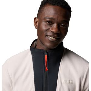 Columbia Men's Sequoia Grove Half Zip Fleece Top (Dark Stone/Black)