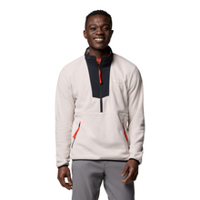 Load image into Gallery viewer, Columbia Men&#39;s Sequoia Grove Half Zip Fleece Top (Dark Stone/Black)
