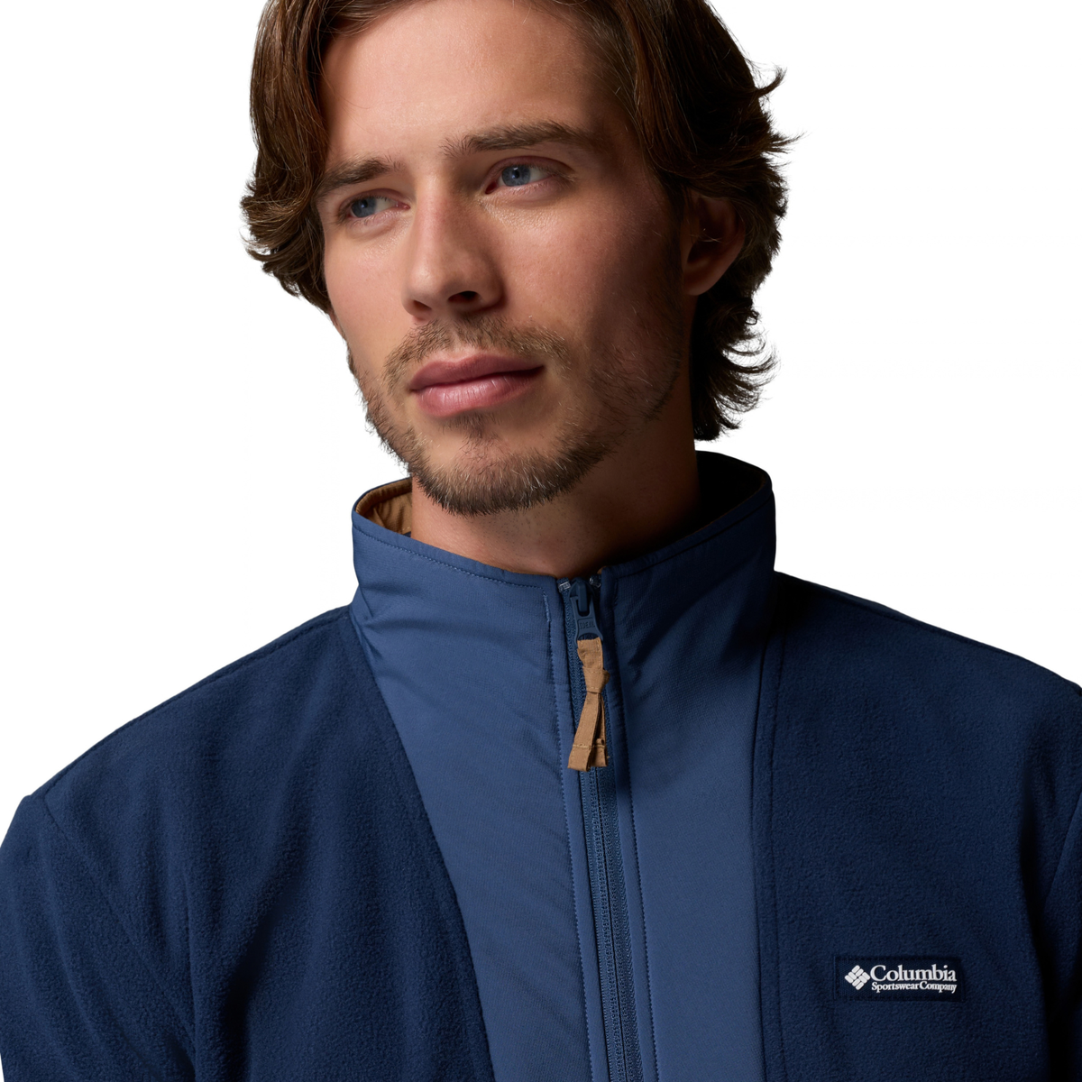 Columbia Men's Sequoia Grove II Half Zip Fleece Top Collegiate Navy Dark Mountain 464 2174081