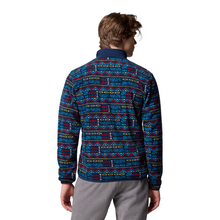 Load image into Gallery viewer, Columbia Men&#39;s Sequoia Grove Printed Full Zip Fleece (Collegiate Navy Horizons)

